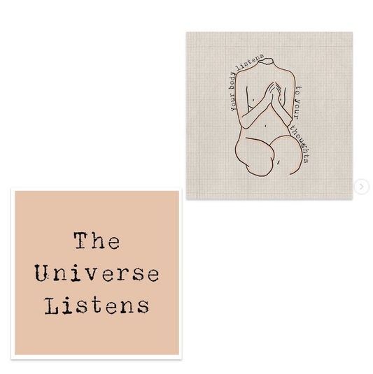 "The Universe Listens"